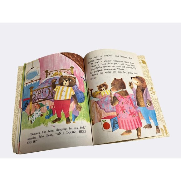 Little Golden Book The Three Bears Classic Childrens Vintage Storybook - Picture 9 of 10